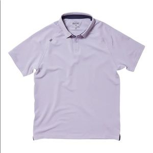 Rhone Delta Pique Polo; Medium; Lavender